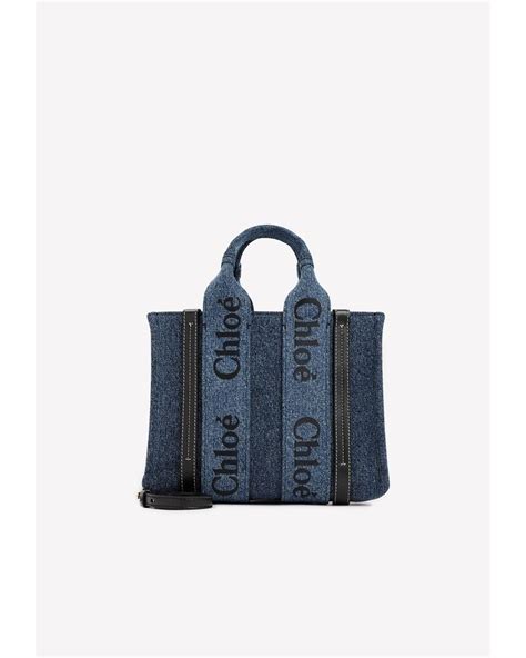 chloe woody belt bag|chloe woody tote denim.